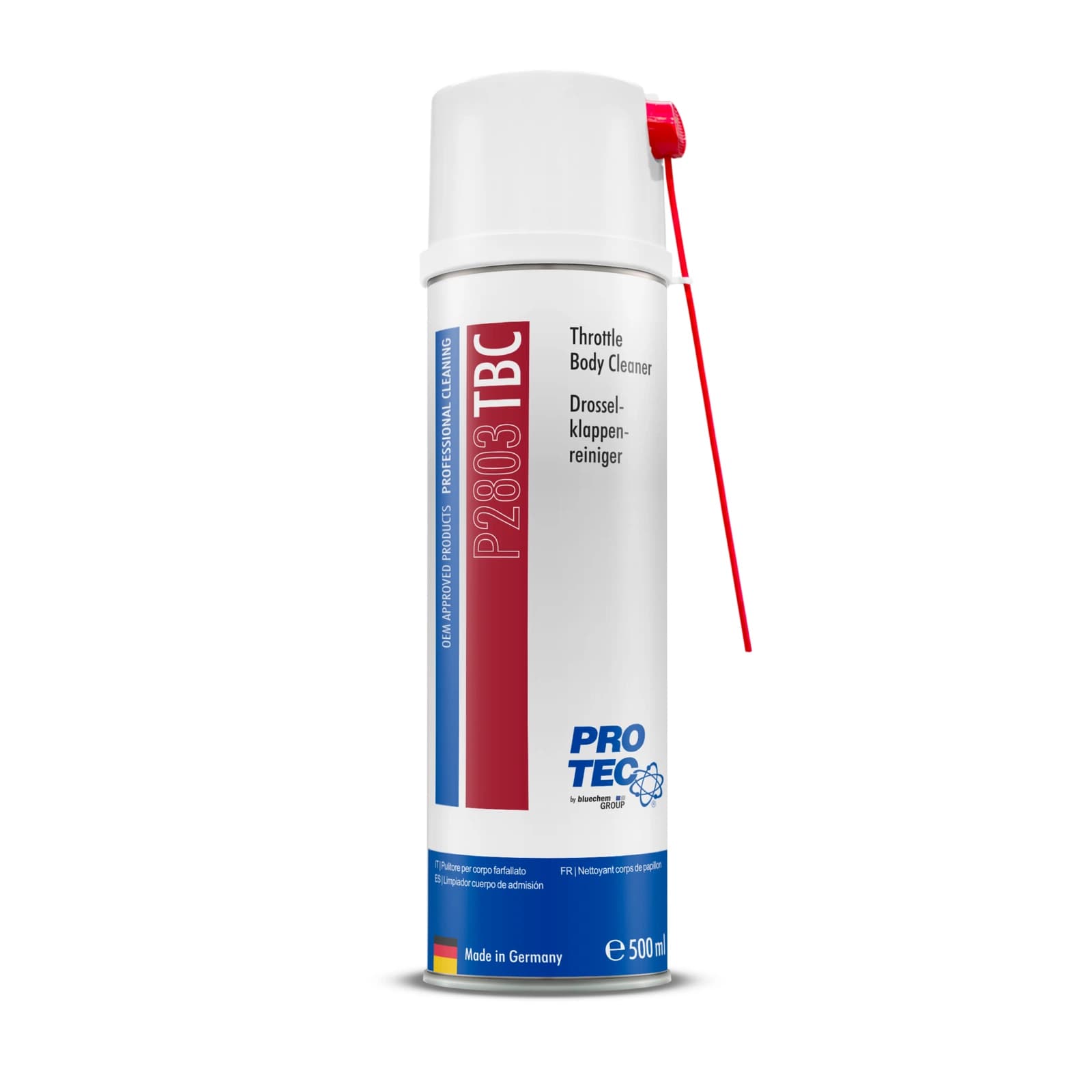 TBC Limpiador de Cuerpo de Admisión Mariposa · 500 ml; válvula 360°